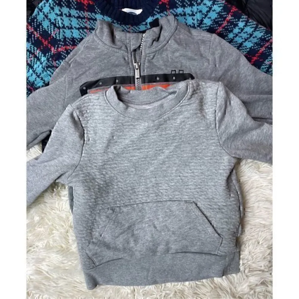 EUC 4 piece Old Navy 4T Toddler Boy Sweater & Jacket Bundle